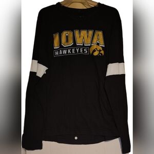 NCAA Iowa Hawkeyes Long Sleeve TShirt Pro Edge Size M